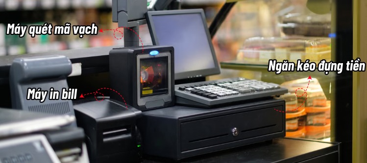 Máy POS tính tiền trọn gói