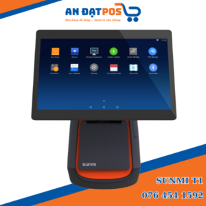 Máy pos bán hàng sunmi T1 an đạt pos likenew