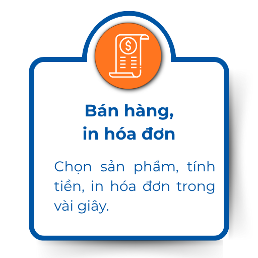 Bán hàng & in hóa đơn