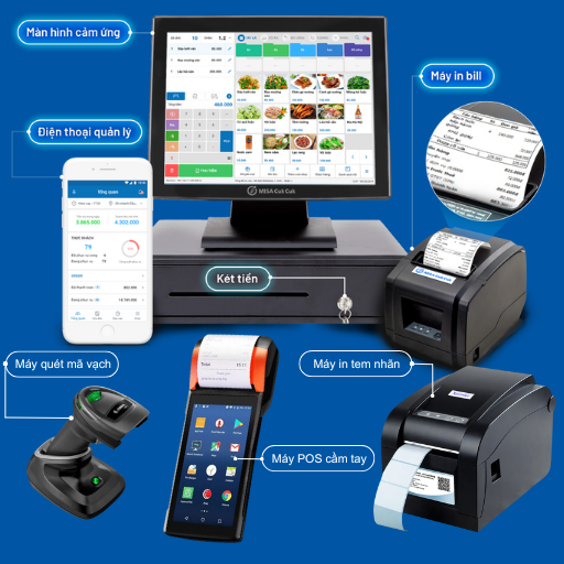 Thiết bị phần cứng An Đạt POS