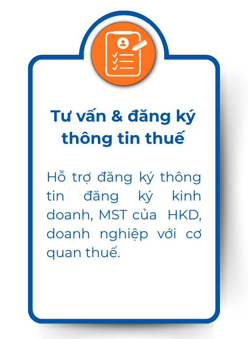 Tư vấn & đăng ký thông tin thuế