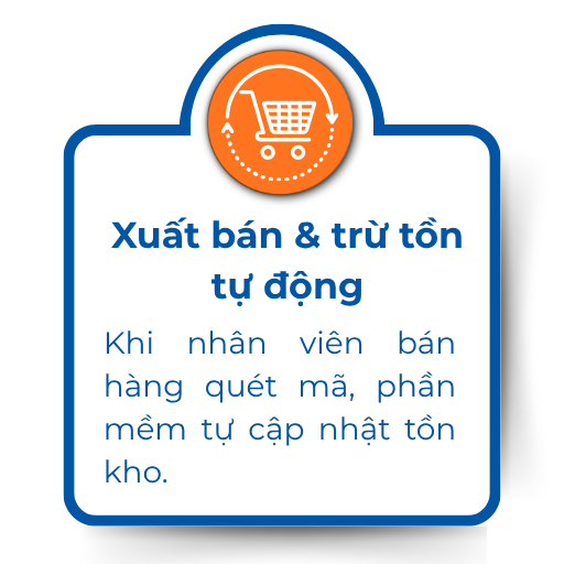 Xuất bán & trừ tồn tự động