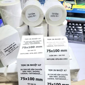 Tem Decal In Nhiệt A7