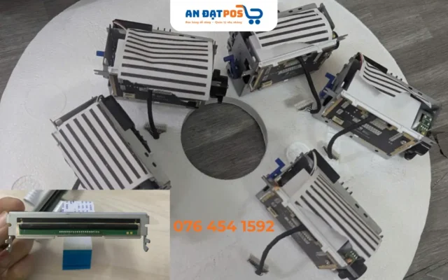Linh kiện cụm đầu in máy POS Sunmi T1, T2
