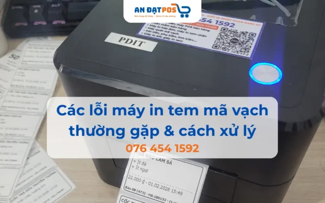 Lỗi Máy In Tem Mã Vạch Thường Gặp